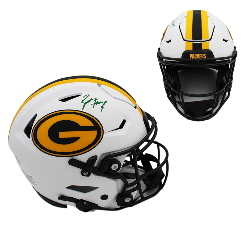 Brett Favre Signed Licensed Green Bay Packers Speed Flex Authentic  Customized NFL Helmet – Radtke Sports