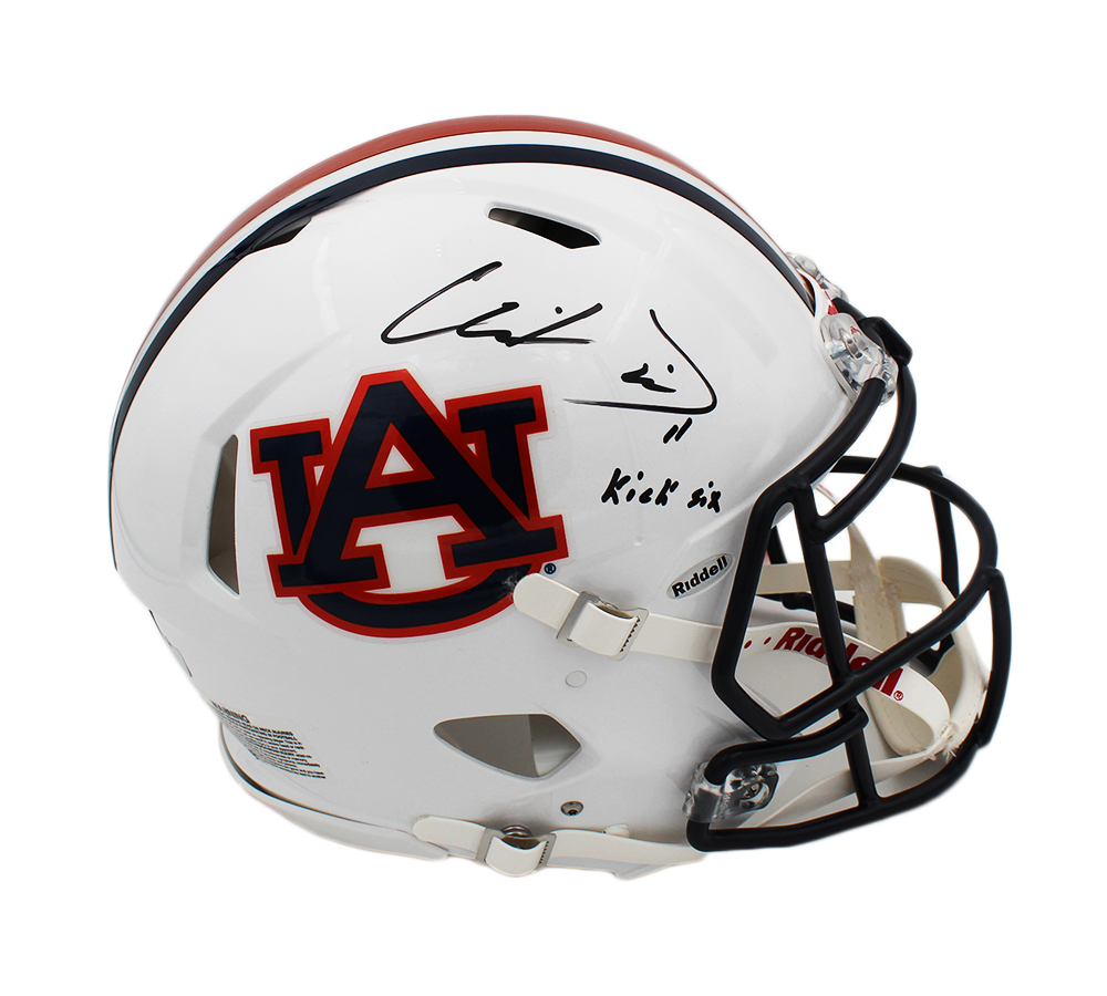 19751 NCAA Auburn Tigers Chris Davis Jr Signed Speed Authentic Helmet with Got A Sec Inscription -  Radtke Sports