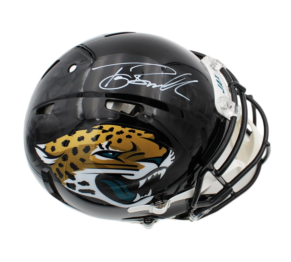 21023 NFL Jacksonville Jaguars Tony Boselli Signed Speed Authentic Helmet