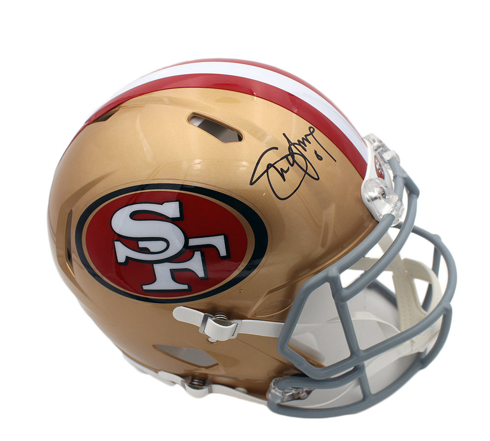16557 NFL San Francisco 49ers Steve Young Signed Speed Authentic Helmet