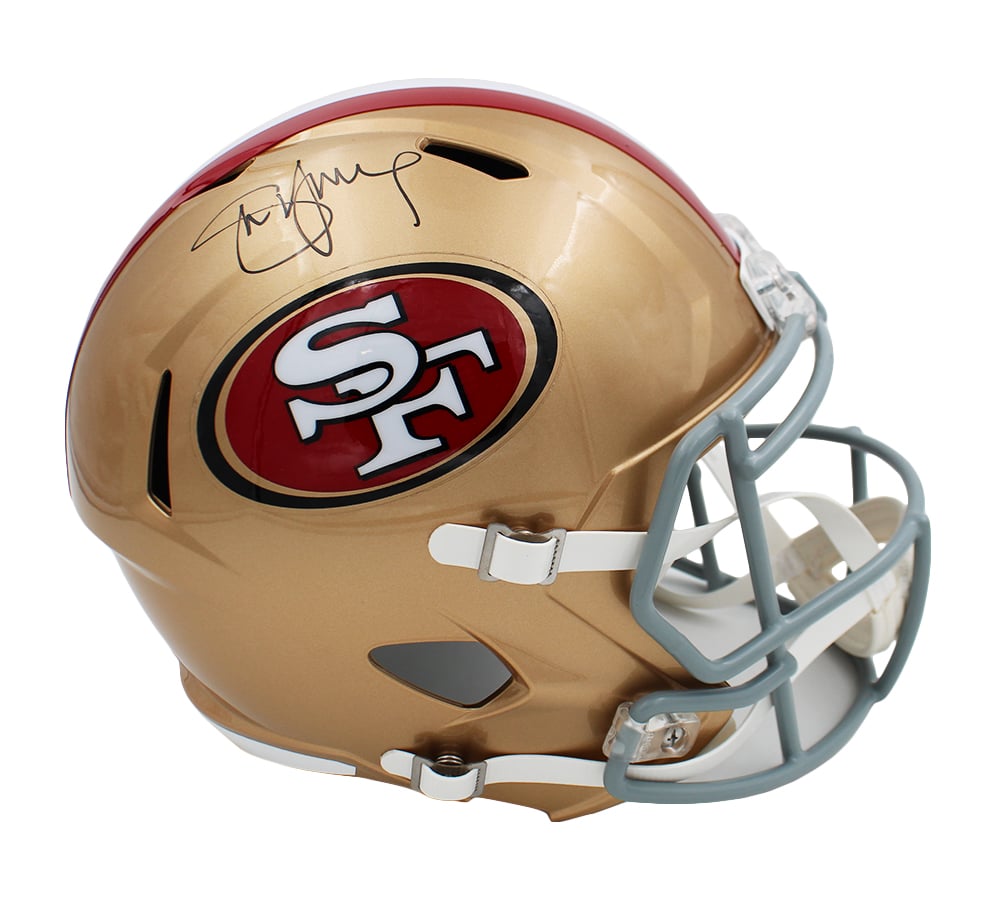 16558 NFL San Francisco 49ers Steve Young Signed Speed Helmet - Full Size