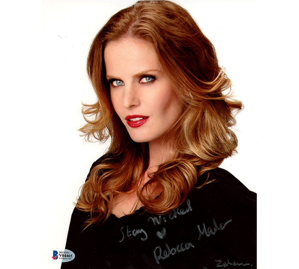 17732 8 x 10 in. Rebecca Mader Signed Once Upon a Time Unframed Photo with Stay Wicked Inscription -  Radtke Sports