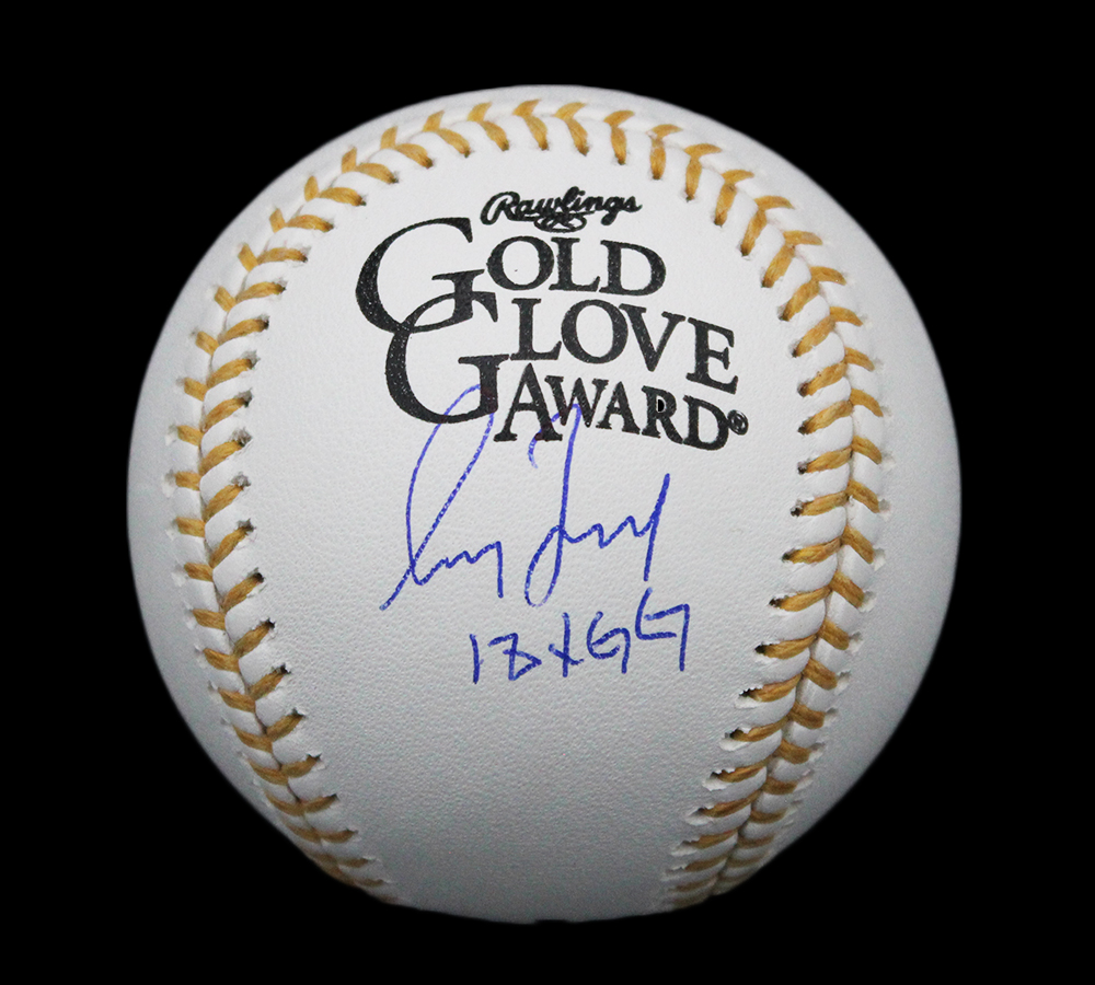 18491 MLB Atlanta Braves Greg Maddux Signed Rawlings Official Major League Gold Glove Baseball with 18X GG Inscription -  Radtke Sports