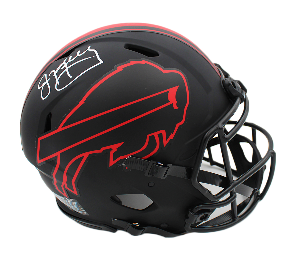 16417 NFL Buffalo Bills Jim Kelly Signed Speed Authentic Eclipse Helmet