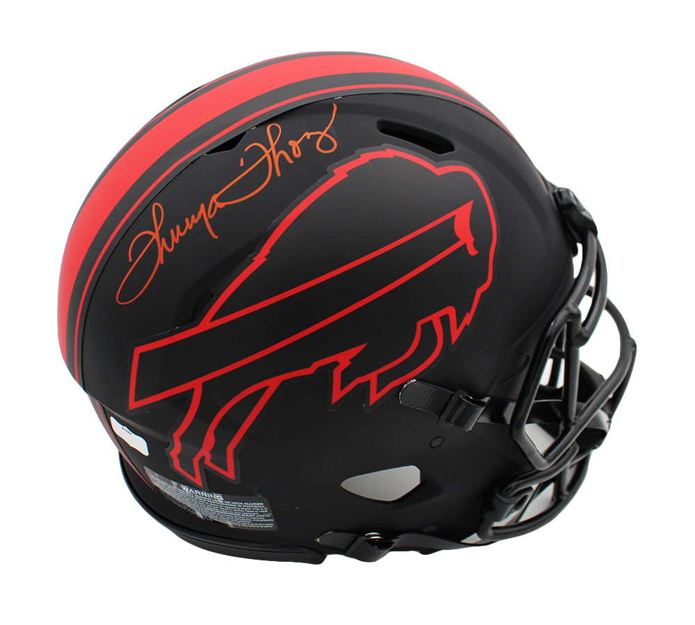 16436 NFL Buffalo Bills Thurman Thomas Signed Speed Authentic Eclipse Helmet