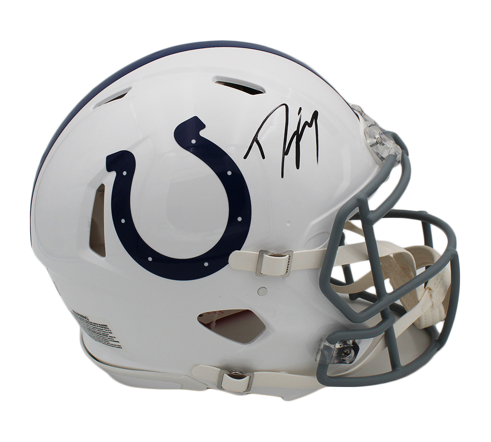 17078 NFL Indianapolis Colts Dwight Freeney Signed Speed Authentic Helmet