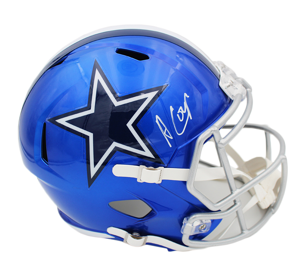 20160 Amari Cooper Signed Dallas Cowboys Speed Full Size Flash NFL Helmet -  Radtke Sports