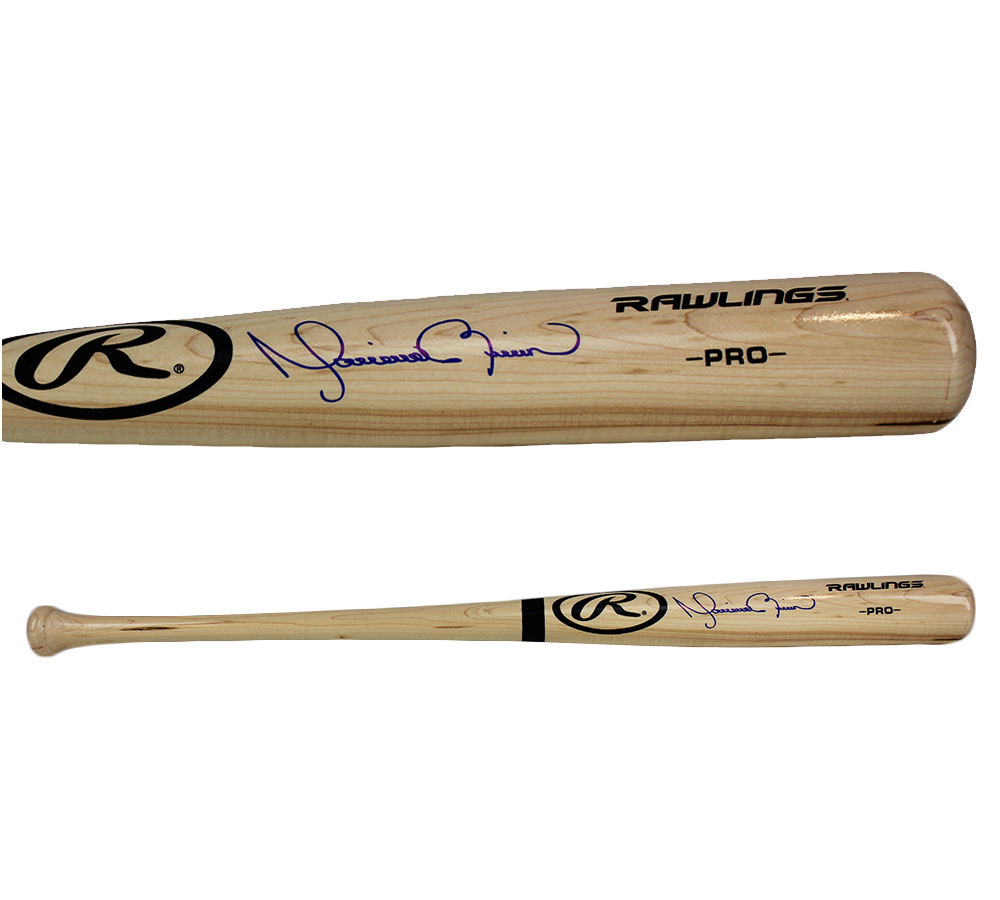 20764 Mariano Rivera Signed   York Yankees Rawlings Big Stick Blonde MLB Bat