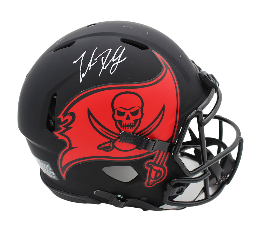18844 Trent Dilfer Signed Tampa Bay Buccaneers Speed Authentic Eclipse NFL Helmet