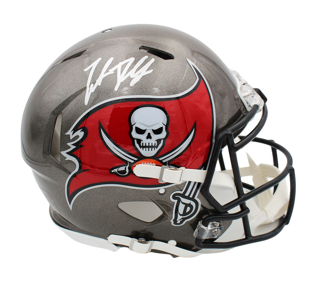 18846 Trent Dilfer Signed Tampa Bay Buccaneers Speed Authentic NFL Helmet