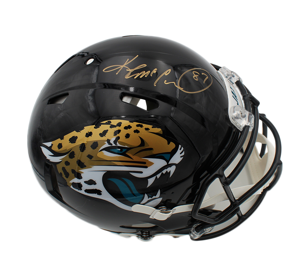 19367 Keenan McCardell Signed Jacksonville Jaguar Speed Authentic NFL Helmet