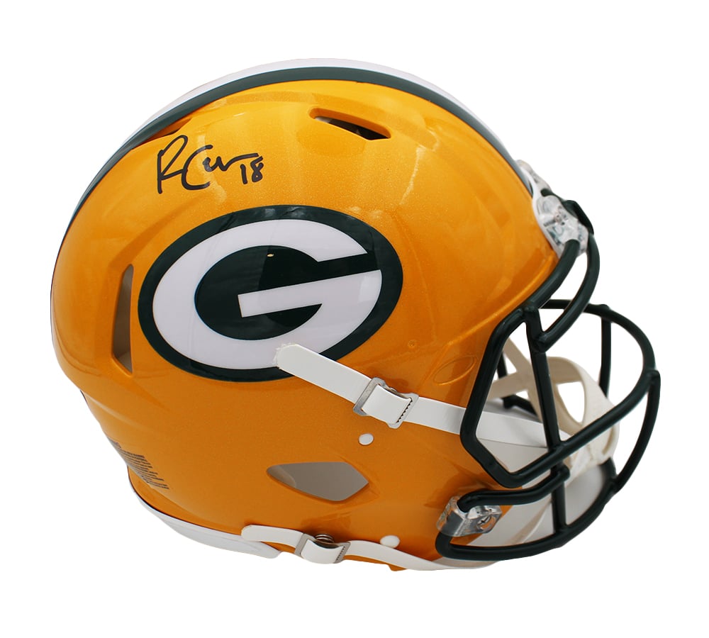 20047 Randall Cobb Signed Green Bay Packers Speed Authentic NFL Helmet