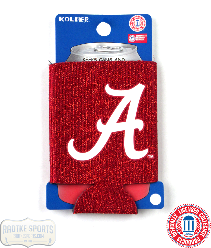 Picture of Radtke Sports 1925 12 oz Alabama Crimson Tide Officially Licensed Neoprene Glitter Can Huggie