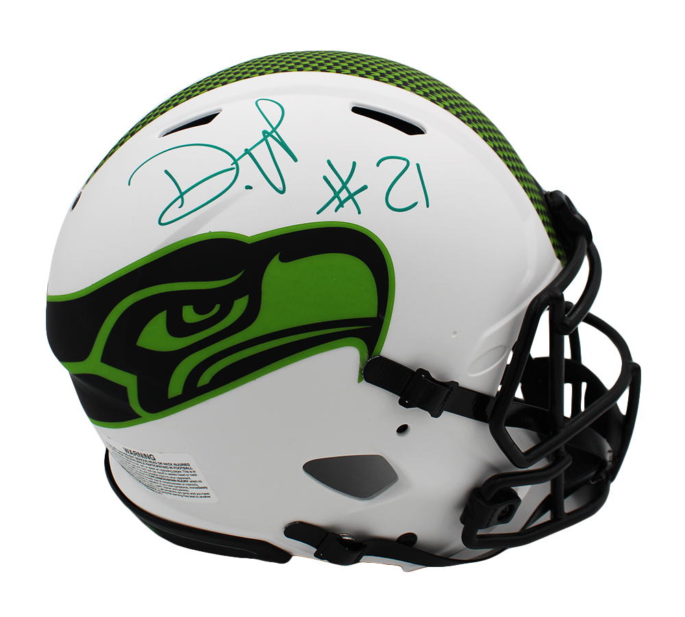 23966 Devon Witherspoon Signed Seattle Seahawks Speed Authentic Lunar NFL Helmet