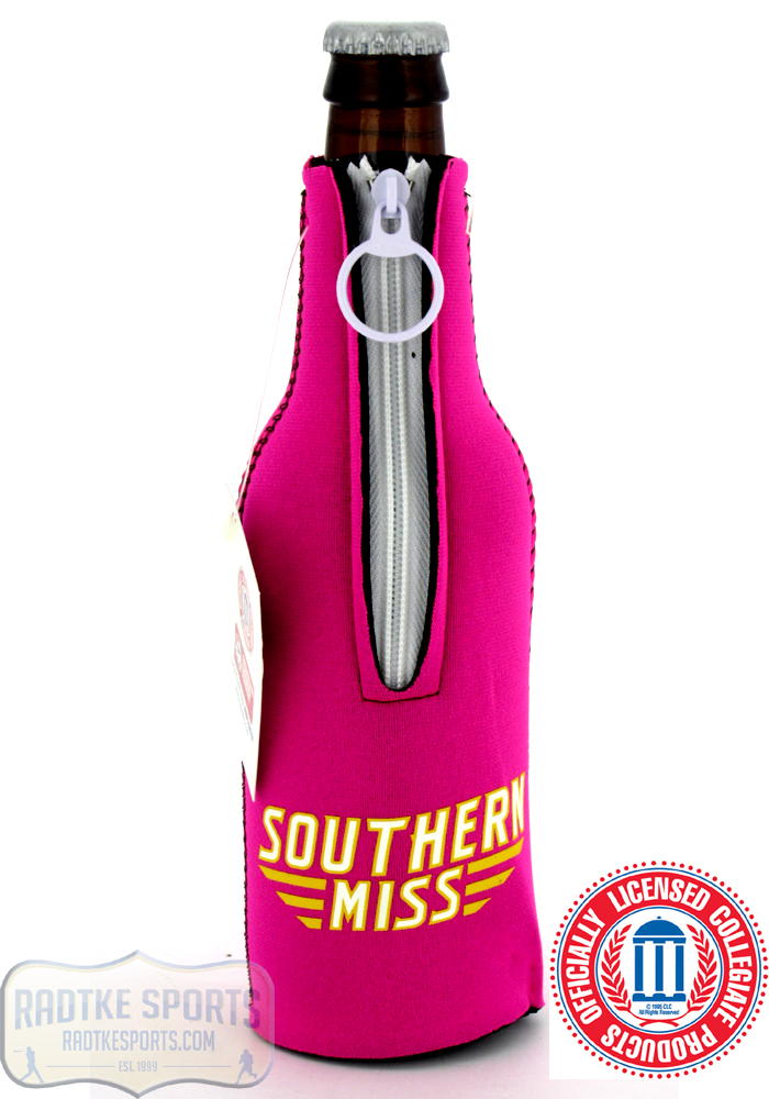Picture of Radtke Sports 3411 12 oz USM Golden Eagles Officially Licensed Neoprene Bottle Huggie&#44; Pink - Southern Miss