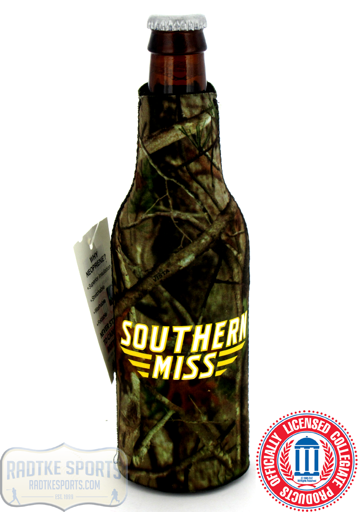 Picture of Radtke Sports 3412 12 oz USM Golden Eagles Officially Licensed Neoprene Bottle Huggie&#44; Camo - Southern Miss
