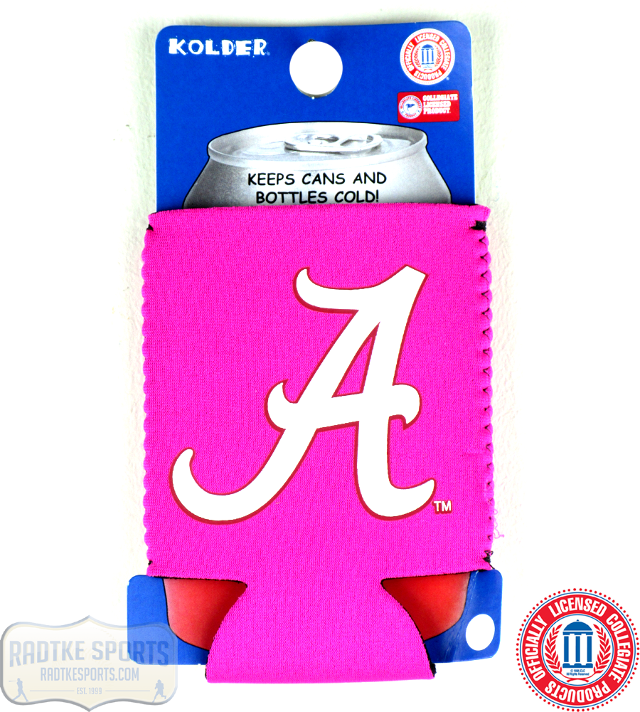 Picture of Radtke Sports 3416 12 oz Alabama Crimson Tide Officially Licensed Neoprene Can Huggie&#44; Pink