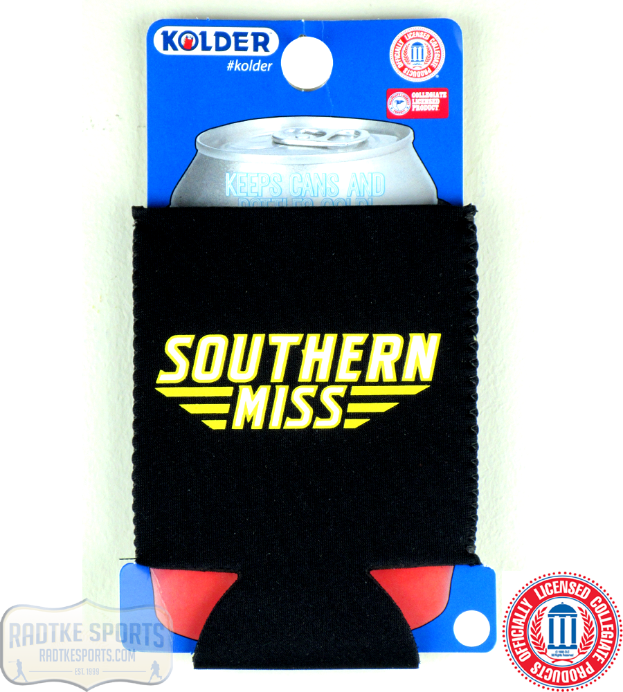 Picture of Radtke Sports 3428 12 oz USM Golden Eagles Officially Licensed Neoprene Can Huggie - Southern Miss