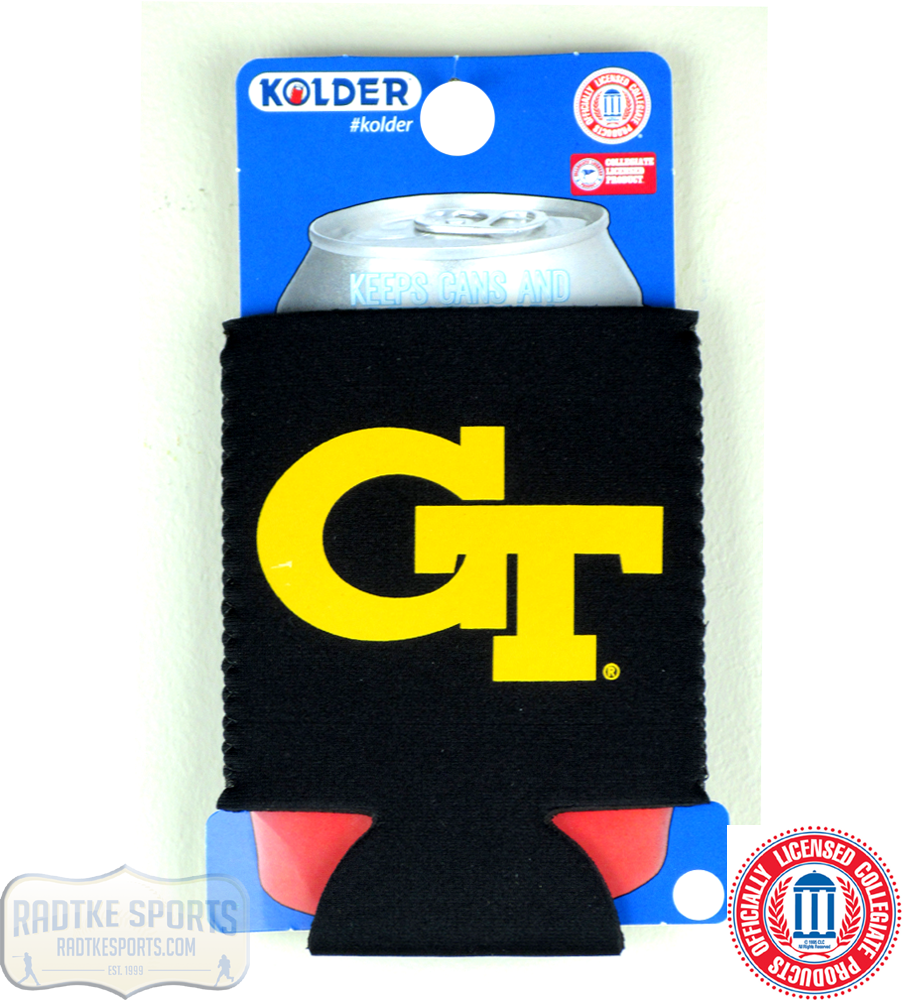 Picture of Radtke Sports 3429 12 oz Georgia Tech Yellow Jackets Officially Licensed Neoprene Can Huggie