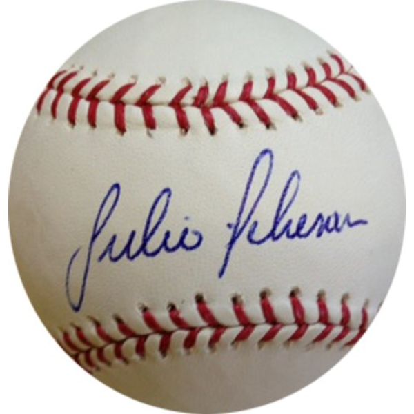 9002 Julio Teheran Signed & Autographed Atlanta Braves Rawlings Baseball