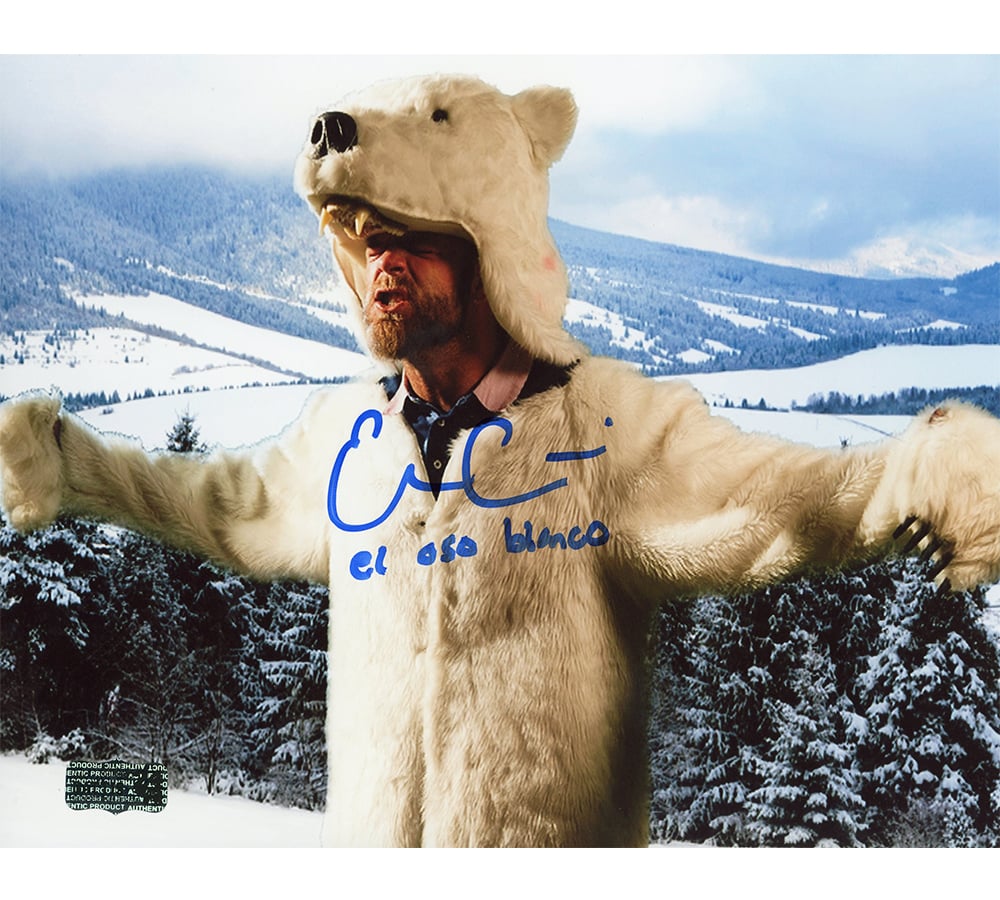 2992 8 x 10 in. Evan Gattis Signed Atlanta Braves Unframed MLB Photo - Bear Suit with El Oso Blanco Inscription -  Radtke Sports