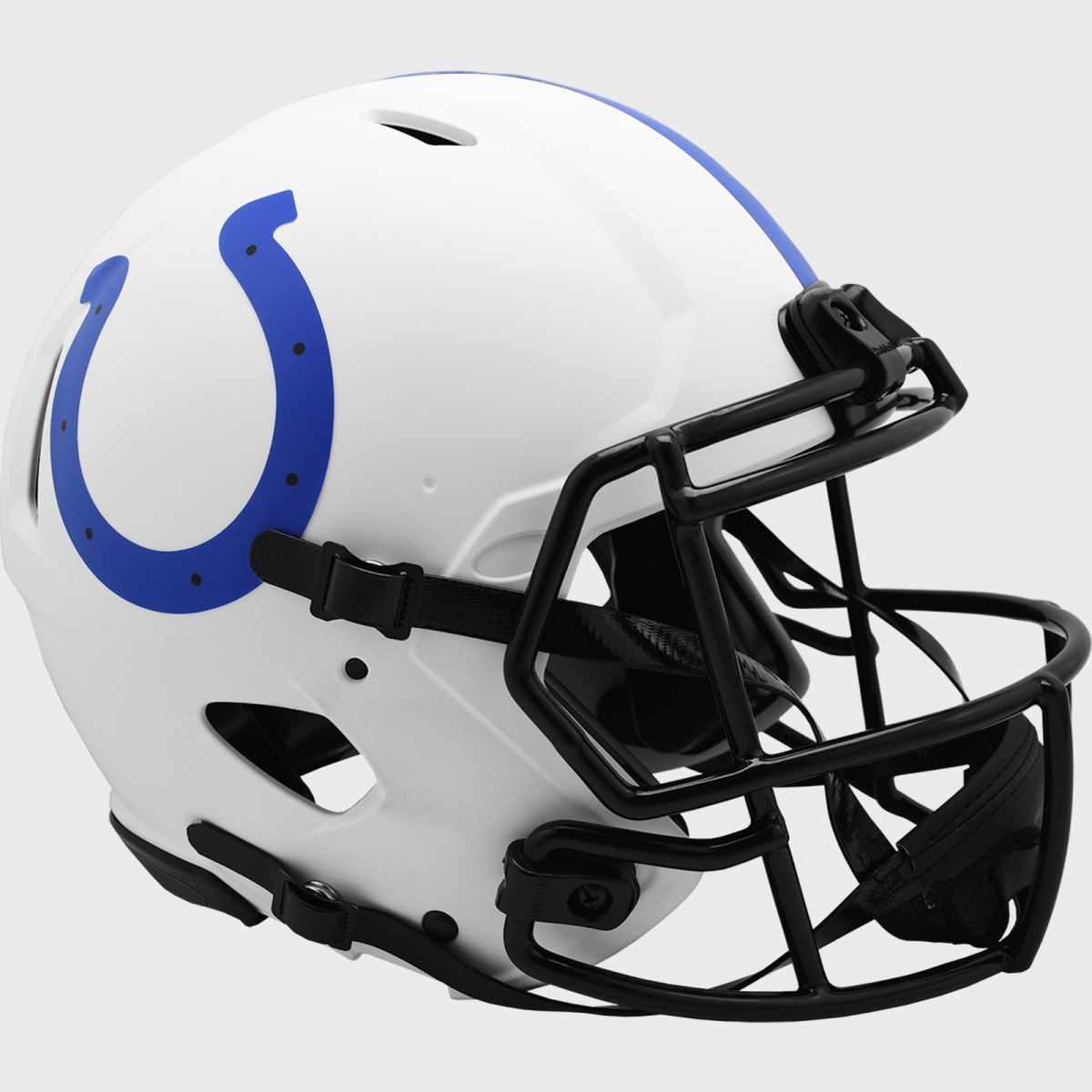 colts-lun-auth Indianapolis Colts Unsigned Lunar Eclipse Authentic Full Size Riddell Helmet