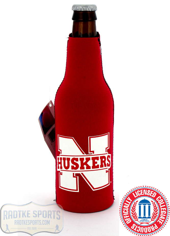 Picture of Radtke Sports 2173 12 oz Nebraska Cornhuskers Officially Licensed Neoprene Bottle Huggie