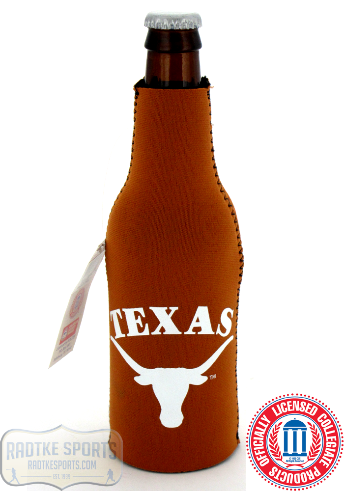 Picture of Radtke Sports 2175 12 oz Texas Longhorns Officially Licensed Neoprene Bottle Huggie
