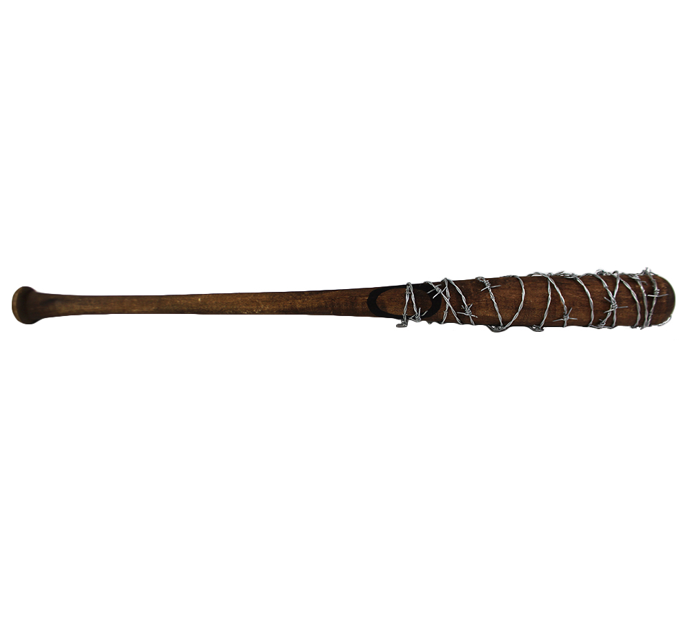 Picture of Radtke Sports 4285 Unsigned Negan Barbed Wire Wrapped Bat