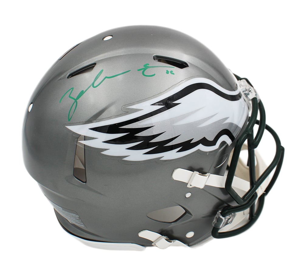 21325 Zach Ertz Signed Philadelphia Eagles Speed Authentic Flash NFL Helmet