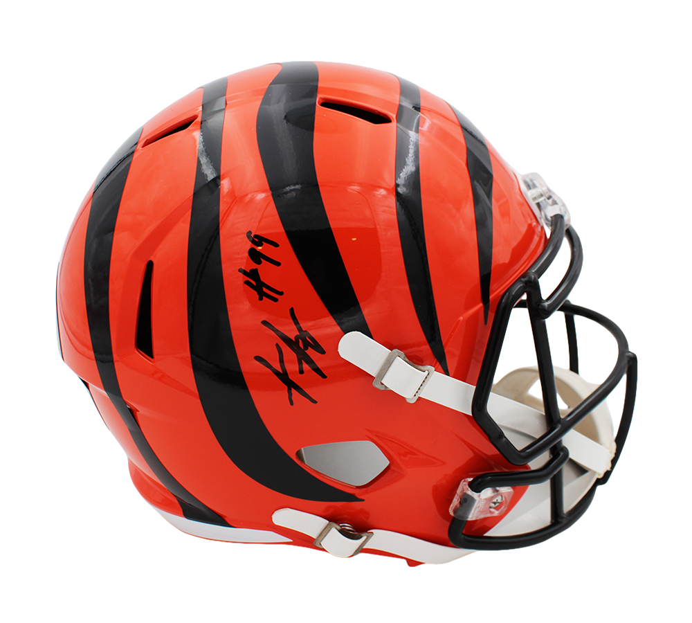 24124 Miles Murphy Signed Cincinnati Bengals Speed Full Size NFL Helmet