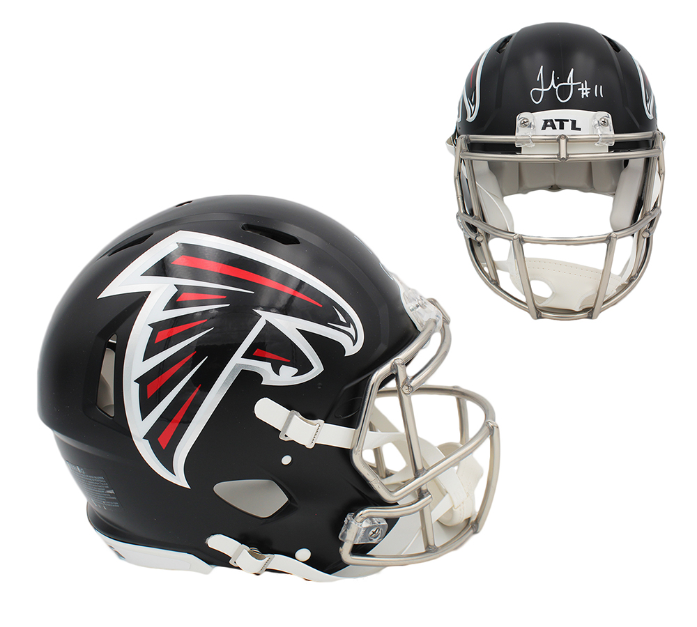 8078 Julio Jones Signed Atlanta Falcons Speed Authentic NFL Helmet