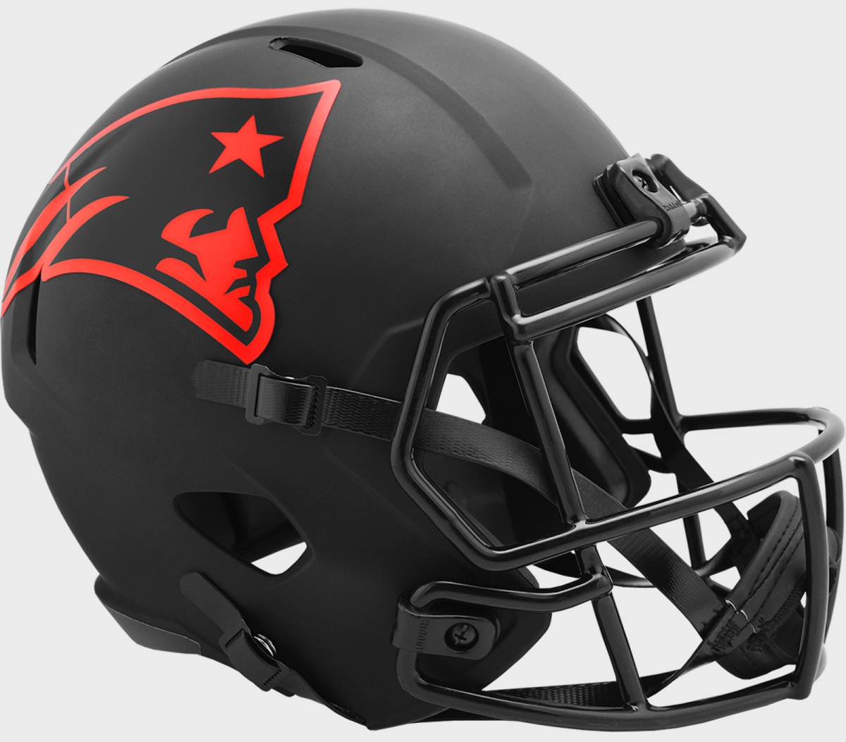 Eclipse Black Full Size Replica Helmet - England Patriots - Full Size - Unsigned