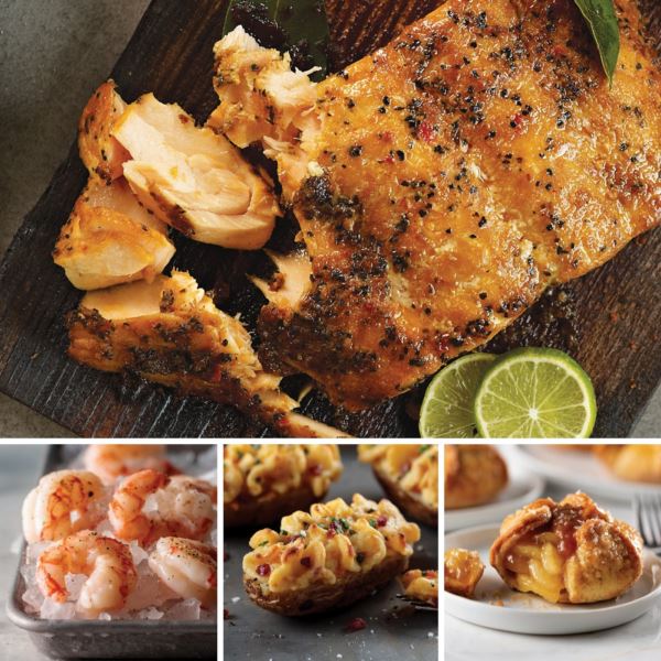 Picture of Omaha Steaks 69734 Seafood Dinner for Four Seafood