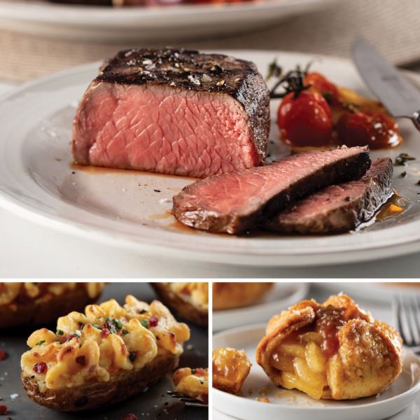 Picture of Omaha Steaks 69735 Butchers Cut Steak Food Dinner for Four Combo