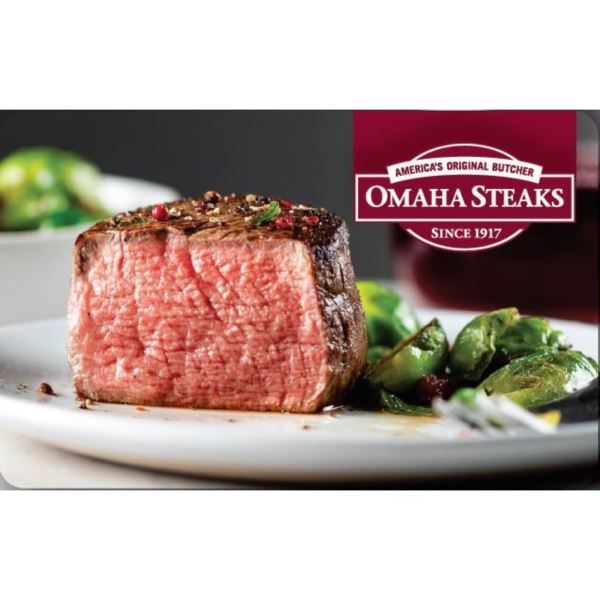 Picture of Omaha Steaks GC200 Meat Food Steaks Gift Card - US Dollar 200