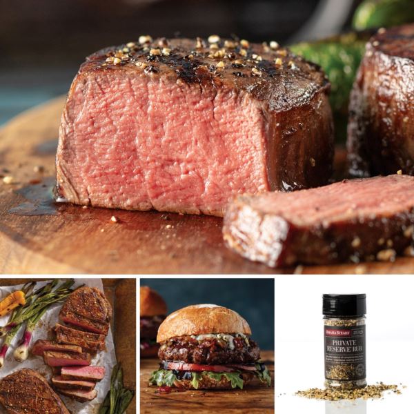 Picture of Omaha Steaks 68087 Simple Beef Selection II Meat Food