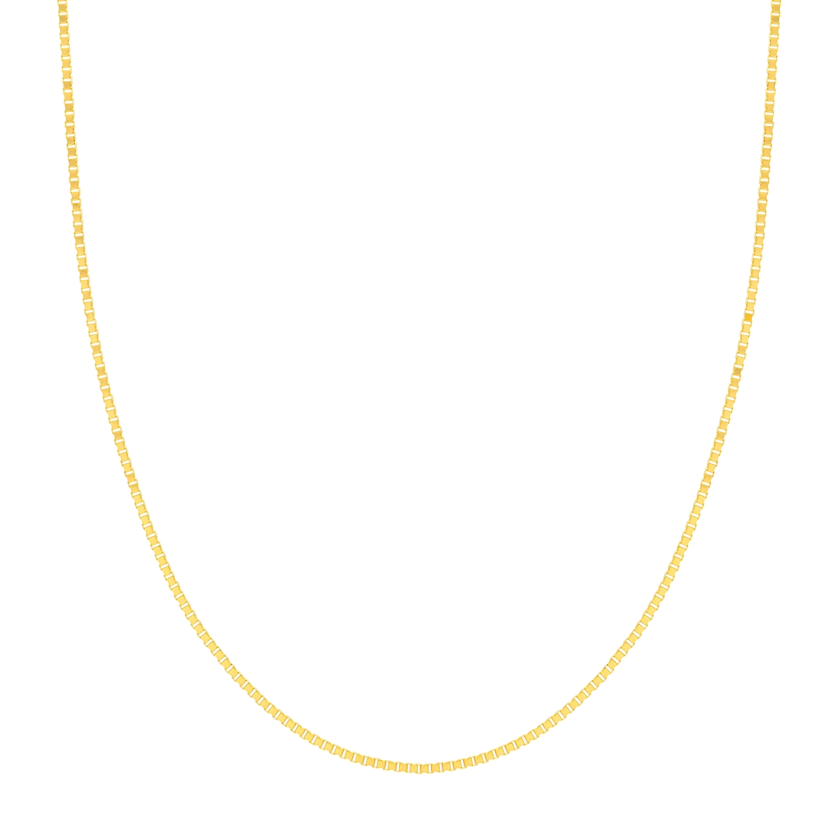 UBS016002514-14B-24 14K White Gold 1.20 mm Box Chain with Lobster Lock