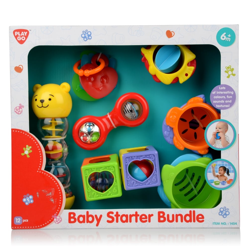 Picture of Playgo 1454 Baby Starter Bundle - 12 Piece