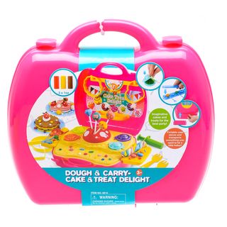 Picture of Playgo 8810 3 x 1 Oz Dough & Carry - Cake & Treat Delight