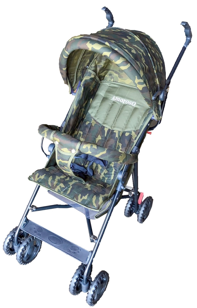 Picture of Amoroso Baby 1401 Lightweight Travel Friendly Umbrella Baby Stroller - Camouflage