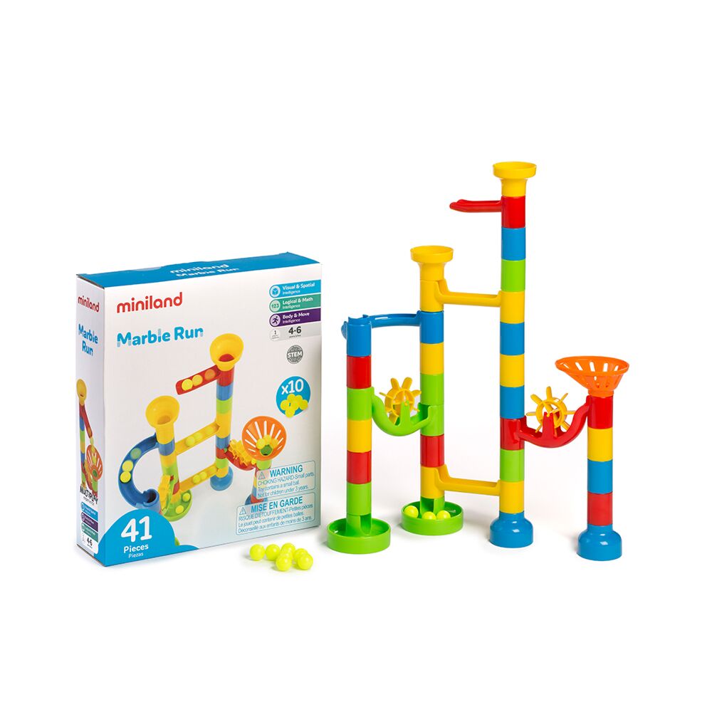 Picture of Miniland 94117 Marble Run (41 pieces)
