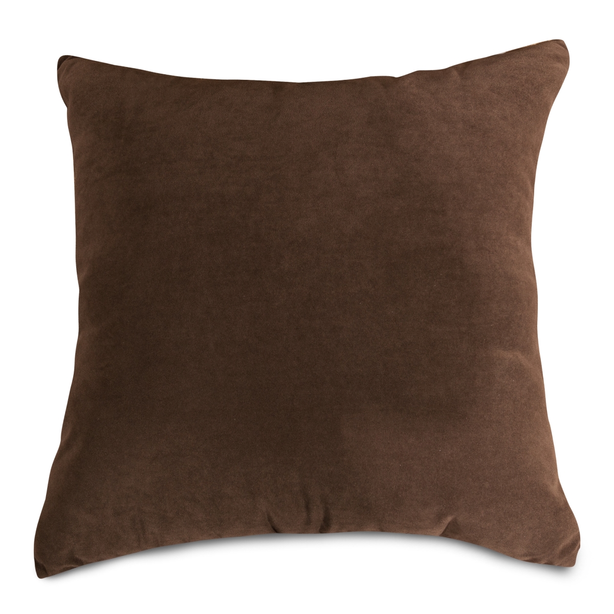 Majestic Home 85907260809 20 x 20 in. Solid Cream Sherpa Large Pillow