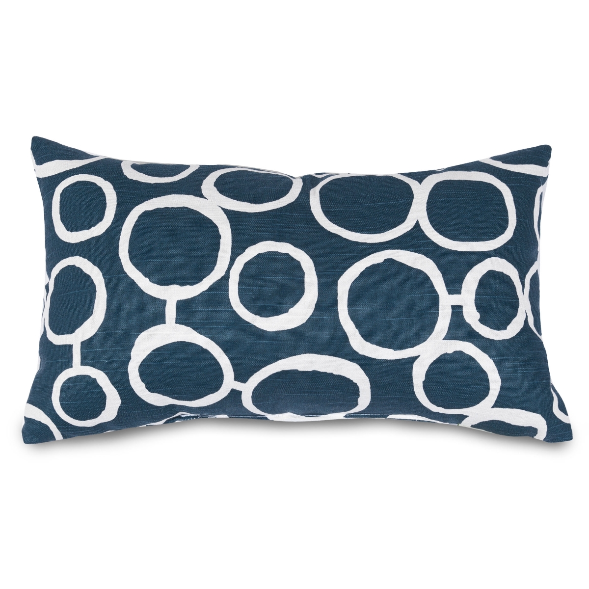 Fusion Navy Small Pillow - Navy - 12 x 20 in. - Indoor Comfort