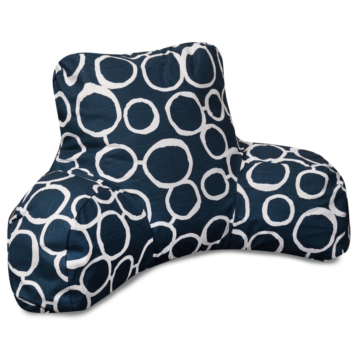 Majestic Home 85907247045 Fusion Navy Reading Pillow - 33 x 6 x 18 in.