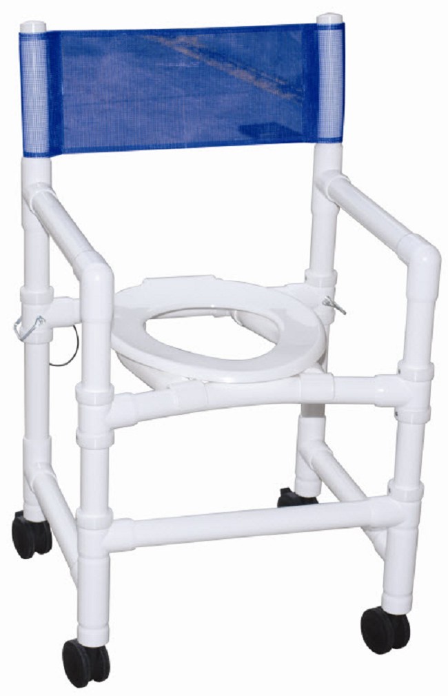 Picture of MJM International B-18 Small Reclining Shower Chair with Leg Extension