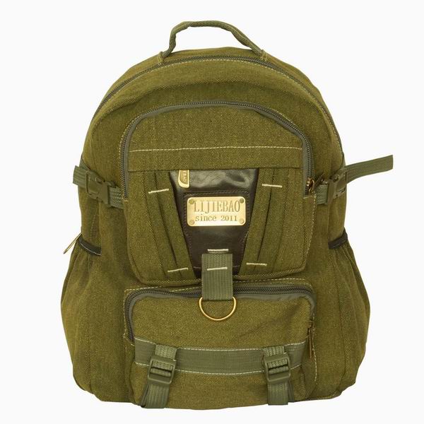Picture of  BP-SL007-GREEN Carry Me Home Camping Backpack  Outdoor Daypack &amp; School Backpack  Green