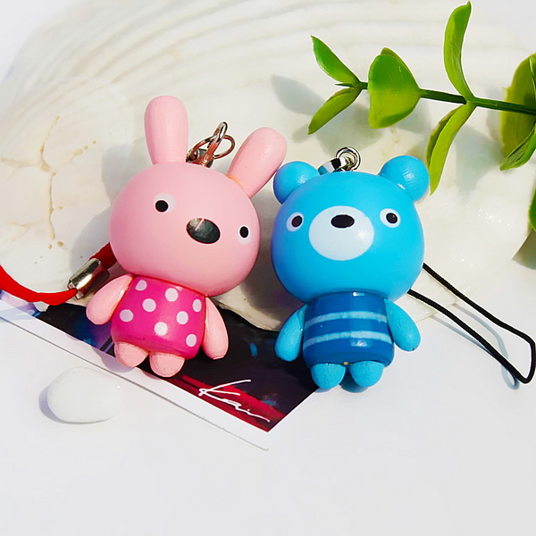 Picture of  C021-RABE Animals Manor 1 - Cell Phone Charm Strap  Camera Charm Strap &amp; Handbags Charms