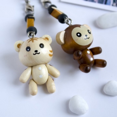 Picture of  C023-TIMO Smile Animals 1 - Cell Phone Charm Strap  Camera Charm Strap &amp; Handbags Charms