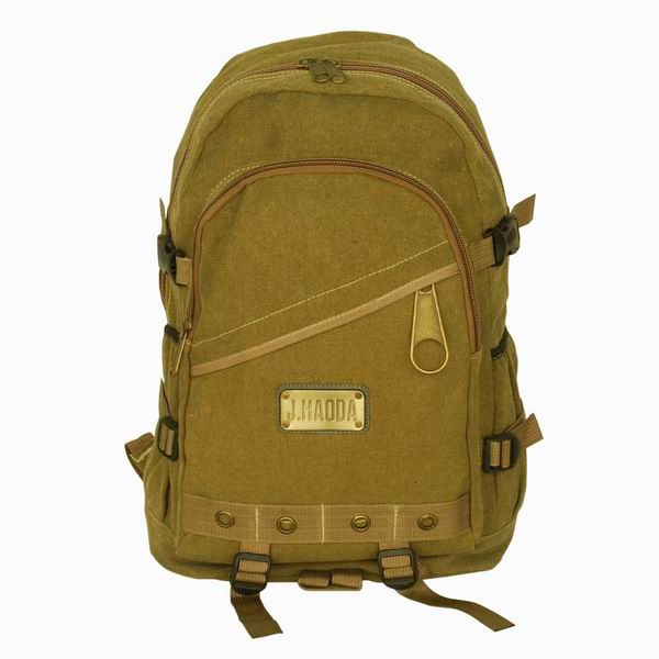 Picture of  BP-SL006-KHAKI Good Feeling Camping Backpack  Outdoor Daypack &amp; School Backpack  Khaki